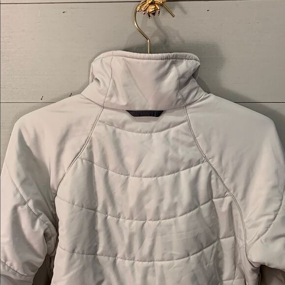 Columbia white puffer quilted zip up jacket Womans size medium - Picture 8 of 12
